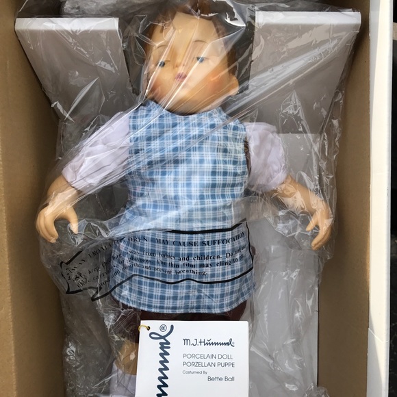 M.J. Hummel Other - M.J. Hummel Doll. New in plastic.